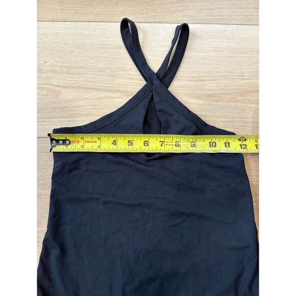 Free People Intimately Halter Neck Bodysuit Black Keyhole Thong Cut Size Small S - Picture 4 of 9